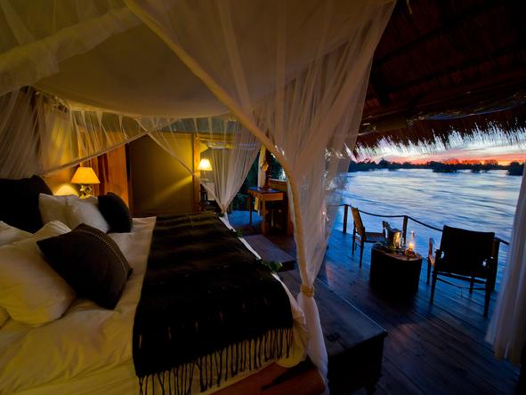 Sindabezi  Island Camp - bedroom 2